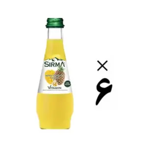 آب معدنی ویتامین دار آناناس سیرما 6 عددی