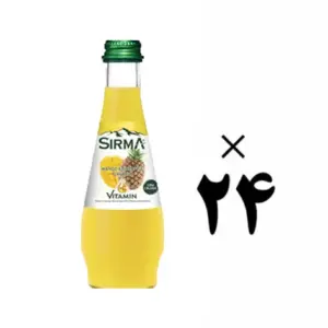 آب معدنی ویتامین دار آناناس سیرما 24 عددی