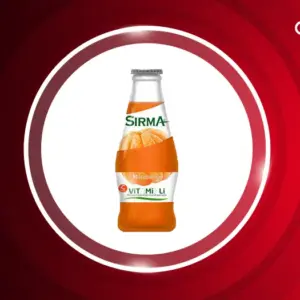 آب معدنی ویتامین دار نارنگی سیرما 6 عددی Sirma