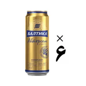 آبجو طلایی بدون الکل بالتیکا 6 عددی