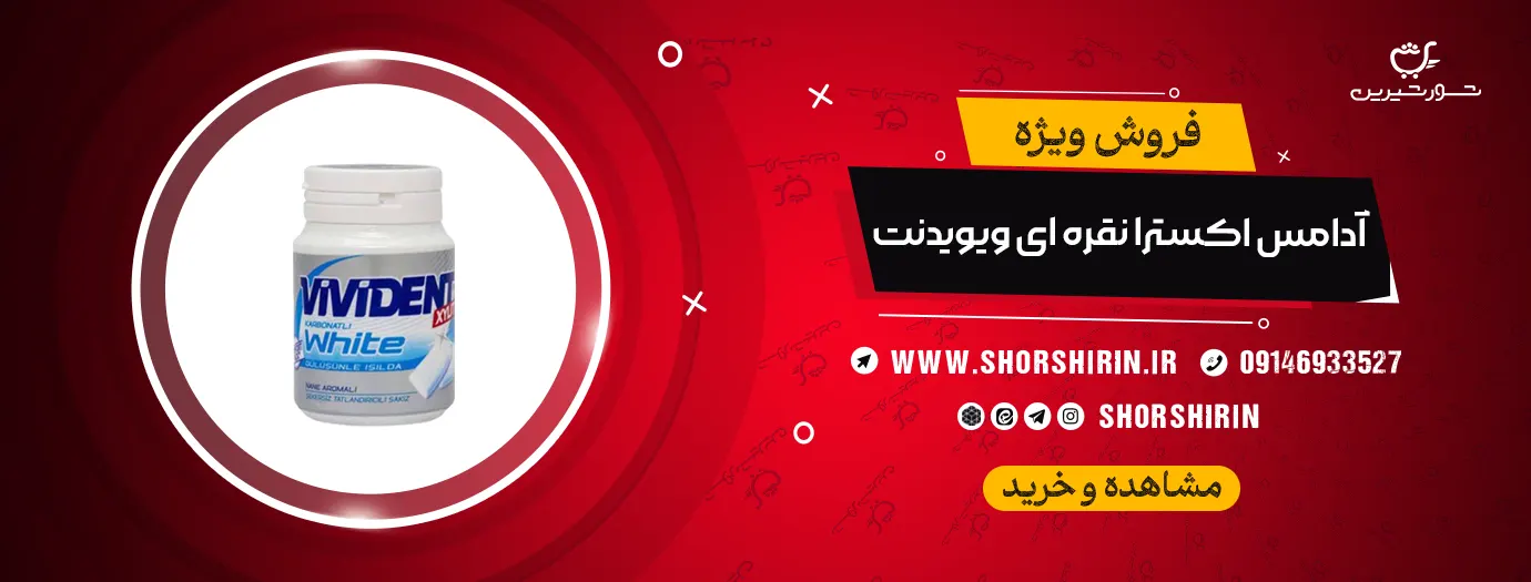 خرید آدامس اکسترا نقره ای ویویدنت