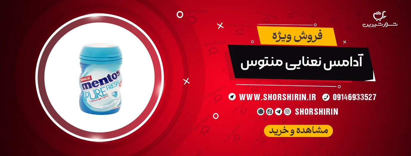 خرید آدامس نعنایی منتوس