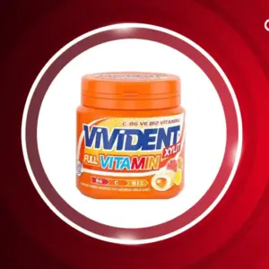 آدامس ویتامینه ویویدنت 90 گرمی Vivident