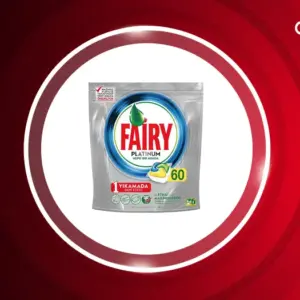 قرص ماشین ظرفشویی پلاتینوم 60 عددی فیری Fairy