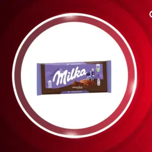 شکلات شیری با مغز کاکائو میلکا Milka