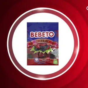 پاستیل تمشک 70 گرمی ببتو Bebeto Berries